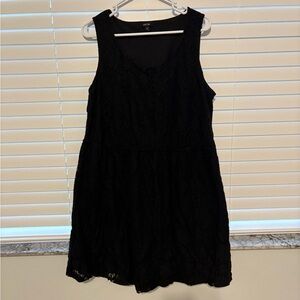 Apt. 9 Black Sleeveless Scoop Neck Sundress